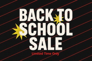 Leinwandbilder - Promotional graphic with bold text 