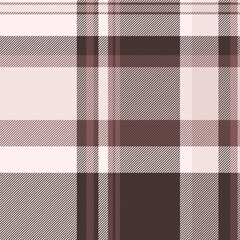 Poster - Classic tartan pattern in warm, earthy tones. Seamless vector design ideal for backgrounds, textiles, or adding a touch of vintage style to creative projects.