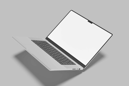 Laptop Mockup Your Design Blank