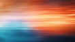 © WD Stock Photos - Horizontal energy blur of orange and blue colour flow