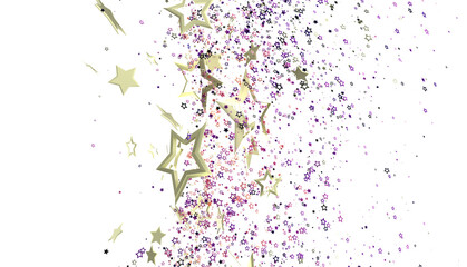 Poster - Download this dazzling image of golden stars bursting on white. Perfect for celebrations, backgrounds, and more!