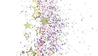Poster - Beautiful sparkling stars background. Perfect for celebrations, holidays, and more!