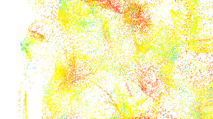 Poster - High-resolution abstract background with colorful particles. Perfect for websites, presentations, and more.