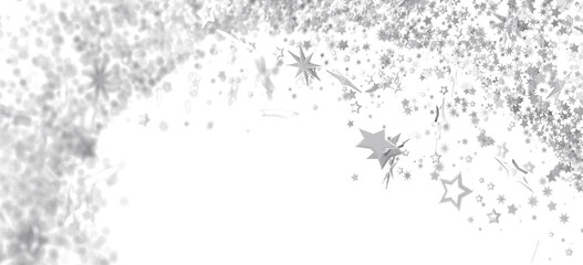 Poster - Abstract silver star background perfect for celebration, holiday, and festive designs.