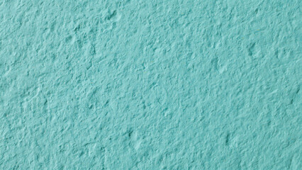 Poster - A close up of a textured wall painted in a light blue color with a rough and uneven surface look