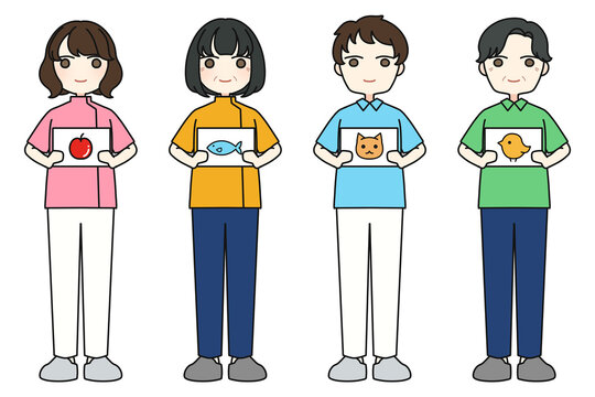 言語聴覚士の男女