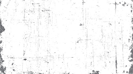 Poster - Dirty grunge frame with vintage scratch texture and rough overlay surface. Distressed background style. Best for creative graphic design.