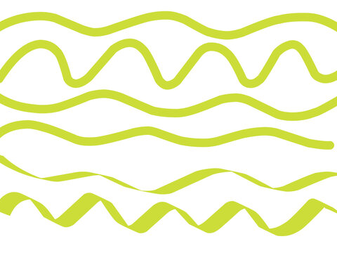 Wavy lines clip art