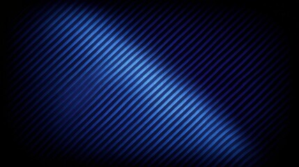 Poster - Blue and white striped background with a blue and white stripe in the middle