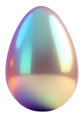 Poster - Shiny orb, with shimmering surface, glows with captivating light