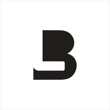 Modern letter BL or LB logo design branding business identity and negative space.