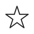 © PuspanjaliRani - shining star editable stroke outline icon isolated vector art