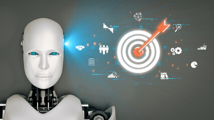 Poster - AI identifies target audiences with smart segmentation and virtual assistants, enabling precise, personalized marketing strategies. Epoch