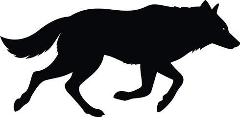 Fototapete - Single black filled silhouette vector icon of a generic object isolated on transparent background