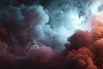 Poster - Misty fog overlays for captivating design projects and inspiring atmospheric backgrounds
