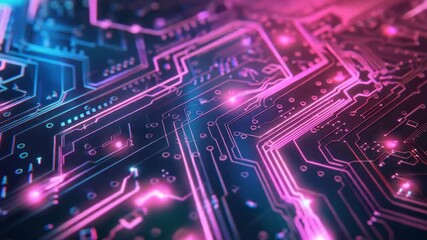 Poster - A detailed view of a computer's internal components