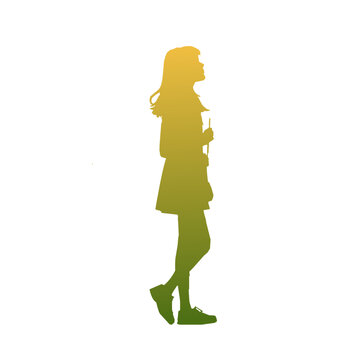 Back ro School Silhouette