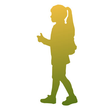 Back ro School Silhouette