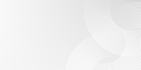 Wall Mural - background grey modern background with circle elements. digital technology simple abstract modern