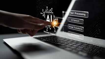 Poster - AI assistant with LLM, big data, machine learning, and generative AI powers prompt engineering and supports agentic AI for advanced business applications. Latch