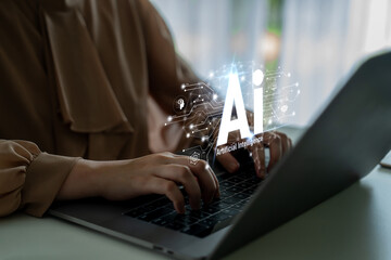 Poster - AI assistant with LLM, big data, machine learning, and generative AI powers prompt engineering and supports agentic AI for advanced business applications. Latch
