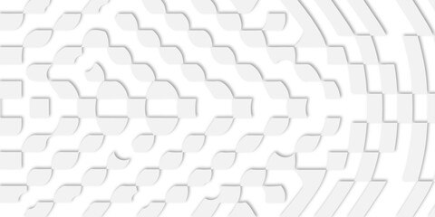 Aufkleber - Abstract white background with geometric shapes creating a textured and modern visual pattern.