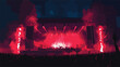 © samantha - Energetic Concert Stage Lighting with Smoke