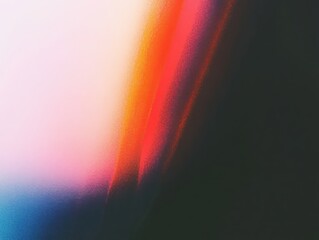 Poster - Abstract gradient background with colorful noise texture. Retro distressed surface. Concept of analog photography. For graphic design.