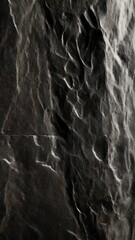Poster - Abstract surface in shades of gray, capturing the interplay of light and shadow on a textural, patterned ground