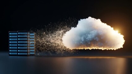 Poster - Server Racks Dissolving into Cloud Computing: Data Migration and Digital Transformation