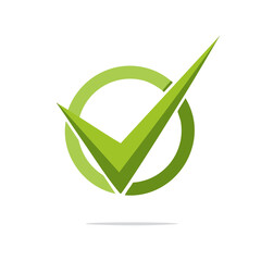 Poster - Green Check Mark, Verification Sign, Approval Symbol, Validation Icon