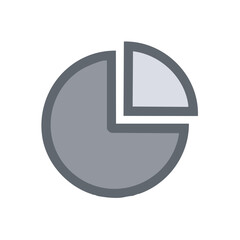 Poster - Simple Pie Chart Representing Data Analysis and Market Share Information