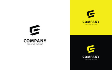 Poster - Letter S 3D logo design in isometric Top-Right view for your business	