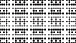 © MST JAMENA KHATUN - Black and white interconnected dots and lines pattern