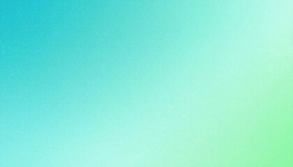 Poster - Abstract Firefly Mint To Seafoam Gradient With Cool Grain Overlay For Background