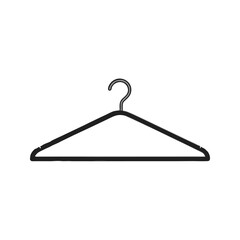 Aufkleber - Clothing hanger icon illustration.