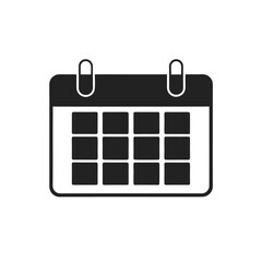 Aufkleber - Calendar icon illustration for schedule and events.