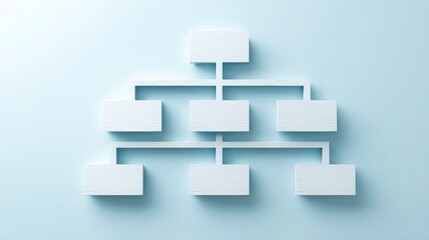 Poster - Blank white block with paper symbolizing new beginnings in portfolio diversification and innovative financial strategies