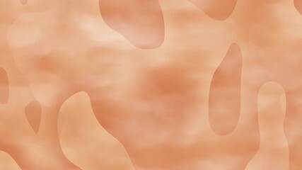 Aufkleber - Soft Gradient Irregular Shape Background with Blurry Peach Color for Backdrop