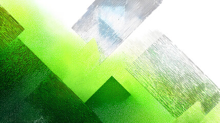 Poster - Abstract transparent  green textured background with gradient and lines. Stock Illustration