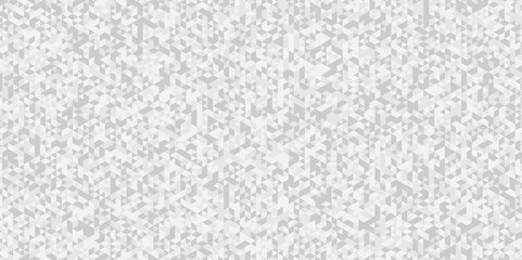 Fototapete - Minimal geometric pattern gray Polygon Mosaic triangle design, business and corporate background. vector surface creative triangular web template design.