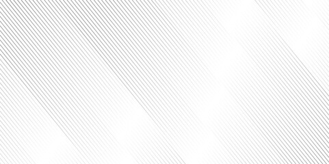 Fototapete - Vector gradient gray line minimal pattern Transparent monochrome striped texture, minimal background. Abstract background wave line elegant white striped diagonal line technology concept web design.