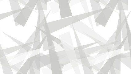 Poster - Abstract white and gray background with lines white background for your design. Abstract background is white with an old surface and white 3d lines