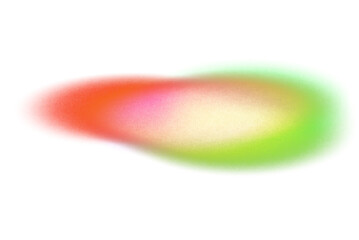 Wall Mural - overlay grainy gradient shape glowing background cutout on transparent background, abstract vibrant 