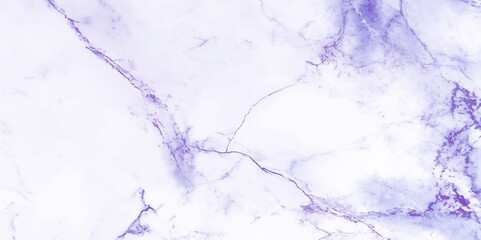 Poster - Elegant purple marble texture with gold veins digital art, White and purple marble pattern tile texture seamless background design.