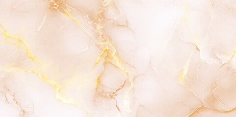 Aufkleber - Elegant Abstract Marble Texture with Warm Tones, Discover the stunning beauty of natural travertine, Beige Marble with Warm Brown and gold Veining.