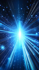 Wall Mural - Cosmic Radiance and Stellar Explosion