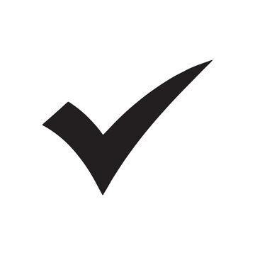check mark icon silhouette.