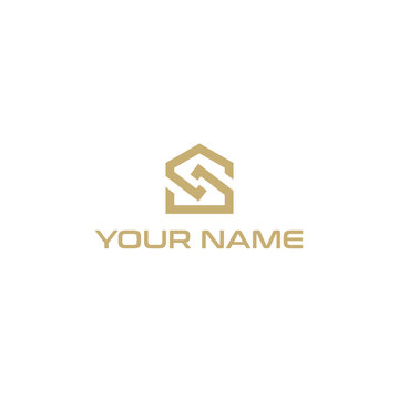 house logo or house initial s