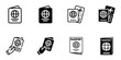 © Shahariar - Passport icon. Passport icon is perfect for use in travel, immigration, and identification-related projects.